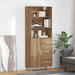 Høyskap Artisan Eik 69,5 x 32,5 x 180 cm Konstruert tre