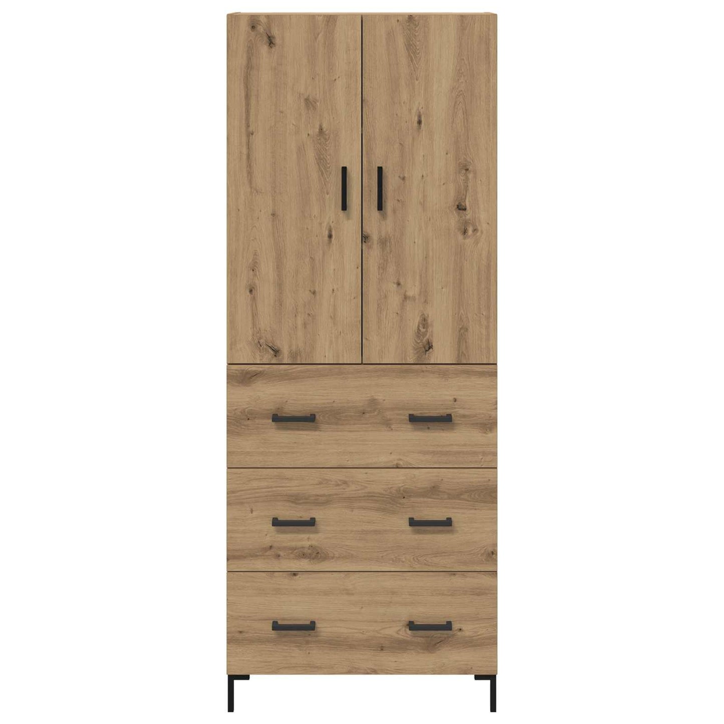 Høyskap Artisan Eik 69,5 x 34 x 180 cm Konstruert tre