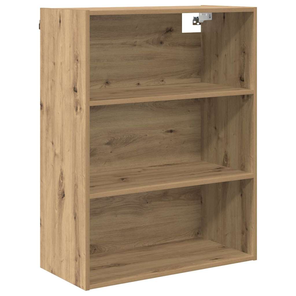 Høyskap med skuff Artisan Eik 69,5 x 34 x 180 cm Konstruert tre
