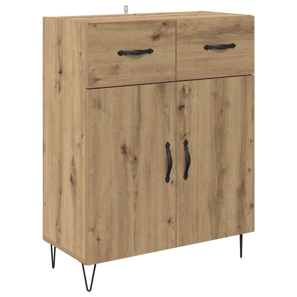 Høyskap Artisan Eik 69,5 x 34 x 180 cm Konstruert tre