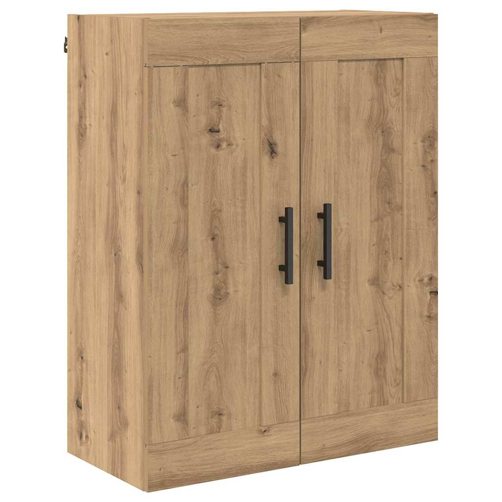 Høyskap med skuff Artisan Eik 69,5 x 34 x 180 cm Konstruert tre