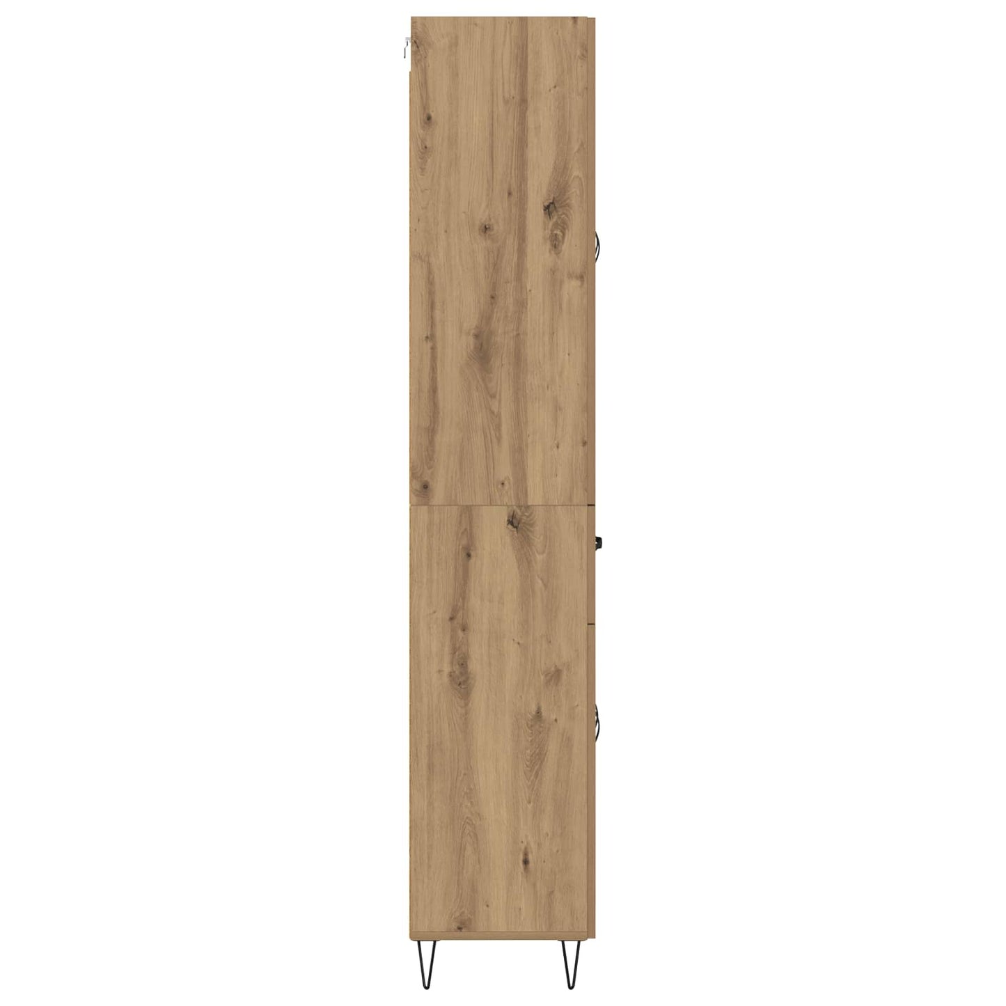 Høyskap 2 pcs Artisan Eik 69,5 x 34 x 180 cm Konstruert tre