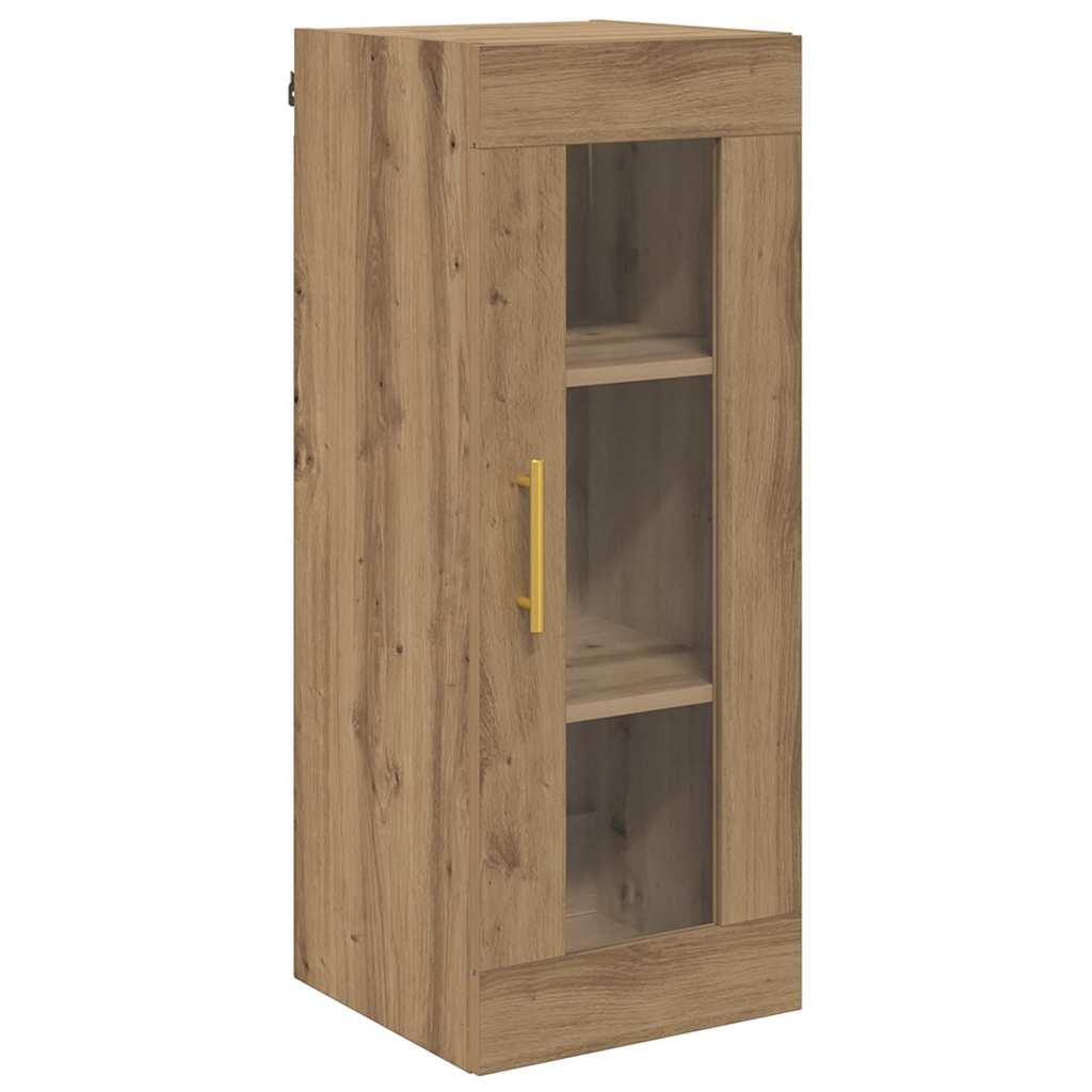 Høyskap 2 pcs Artisan Eik 34,5 x 34 x 180 cm Konstruert tre