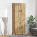 Høyskap 2 stk. Artisan Eik 69,5 x 34 x 180 cm Konstruert tre