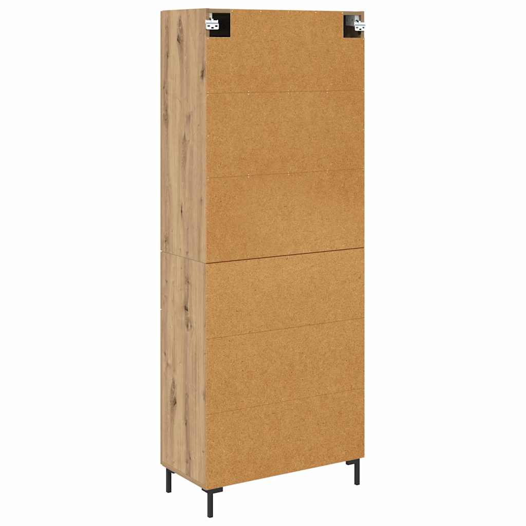 Høyskap 2 stk. Artisan Eik 69,5 x 34 x 180 cm Konstruert tre