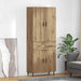 Høyskap 2 pcs Artisan Eik 69,5 x 34 x 180 cm Konstruert tre