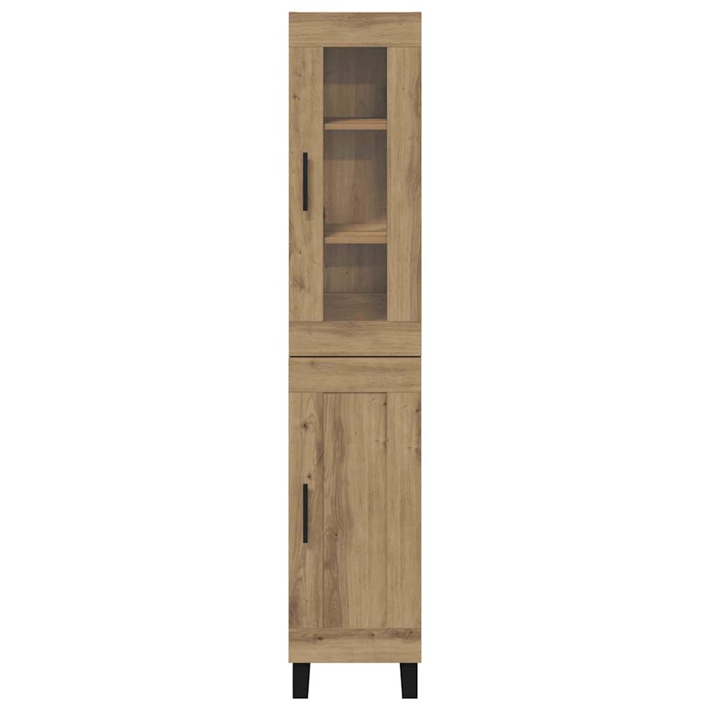 Høyskap Artisan Eik 34,5 x 34 x 180 cm Konstruert tre