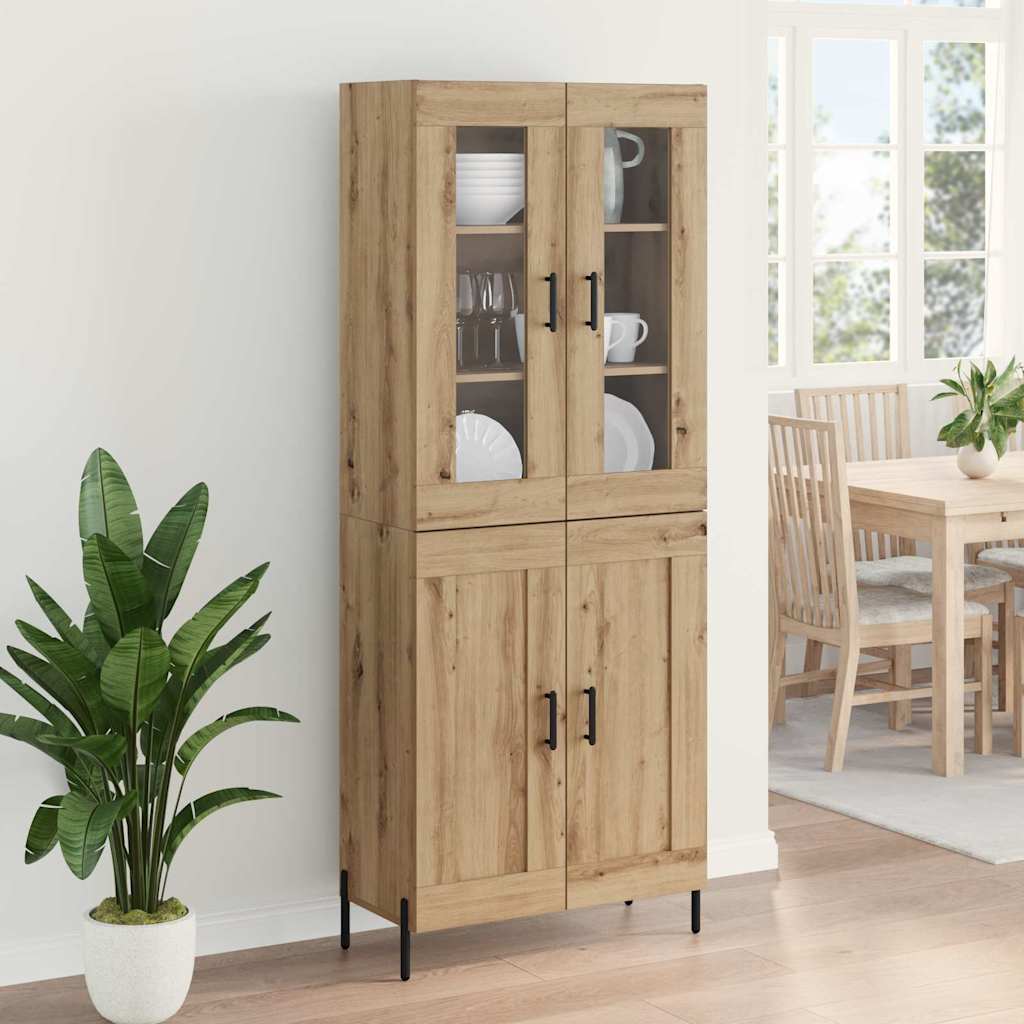 Høyskap Artisan Eik 69,5 x 34 x 180 cm Konstruert tre