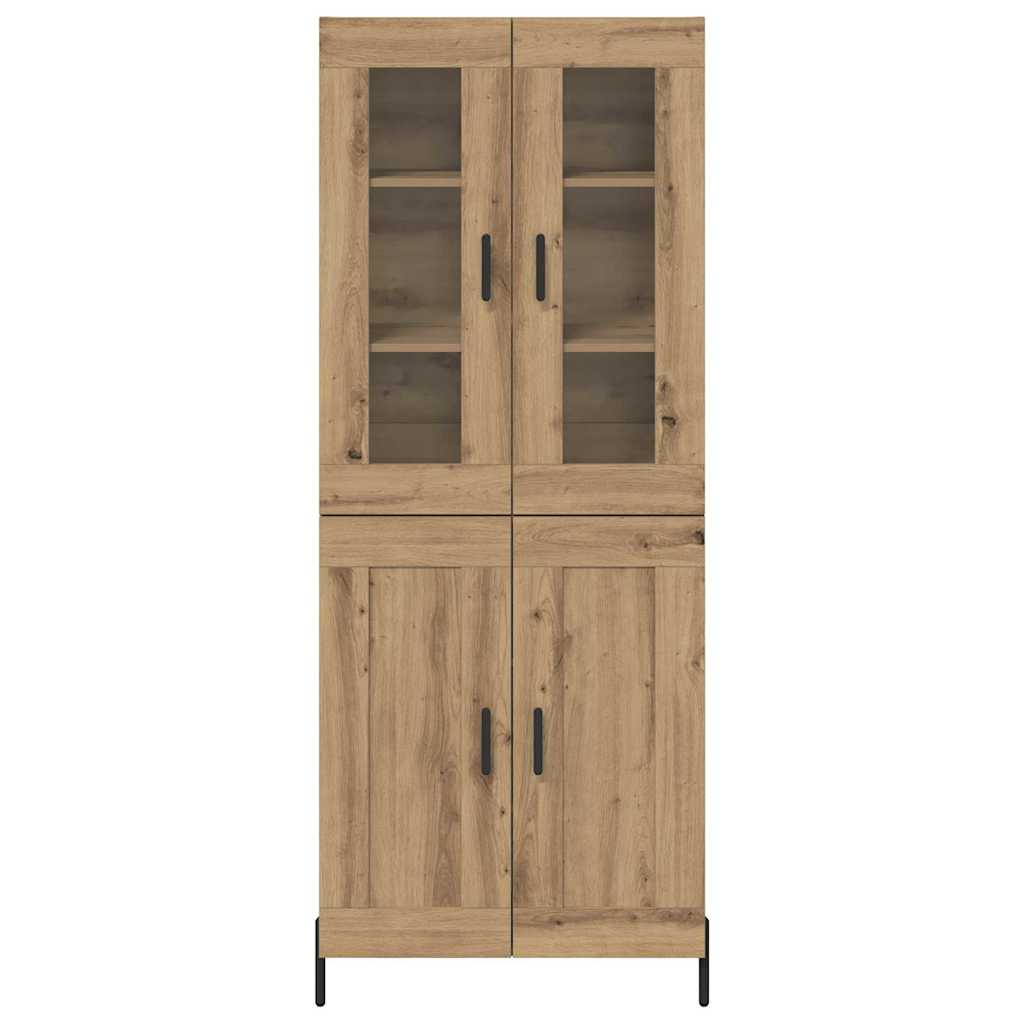 Høyskap Artisan Eik 69,5 x 34 x 180 cm Konstruert tre