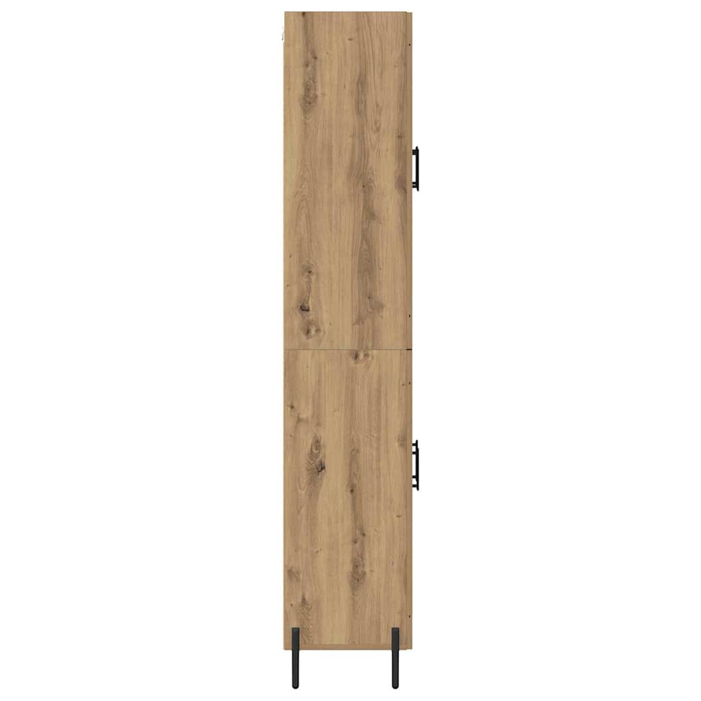 Høyskap Artisan Eik 69,5 x 34 x 180 cm Konstruert tre