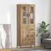 Høyskap 2 pcs Artisan Eik 69,5 x 34 x 180 cm Konstruert tre