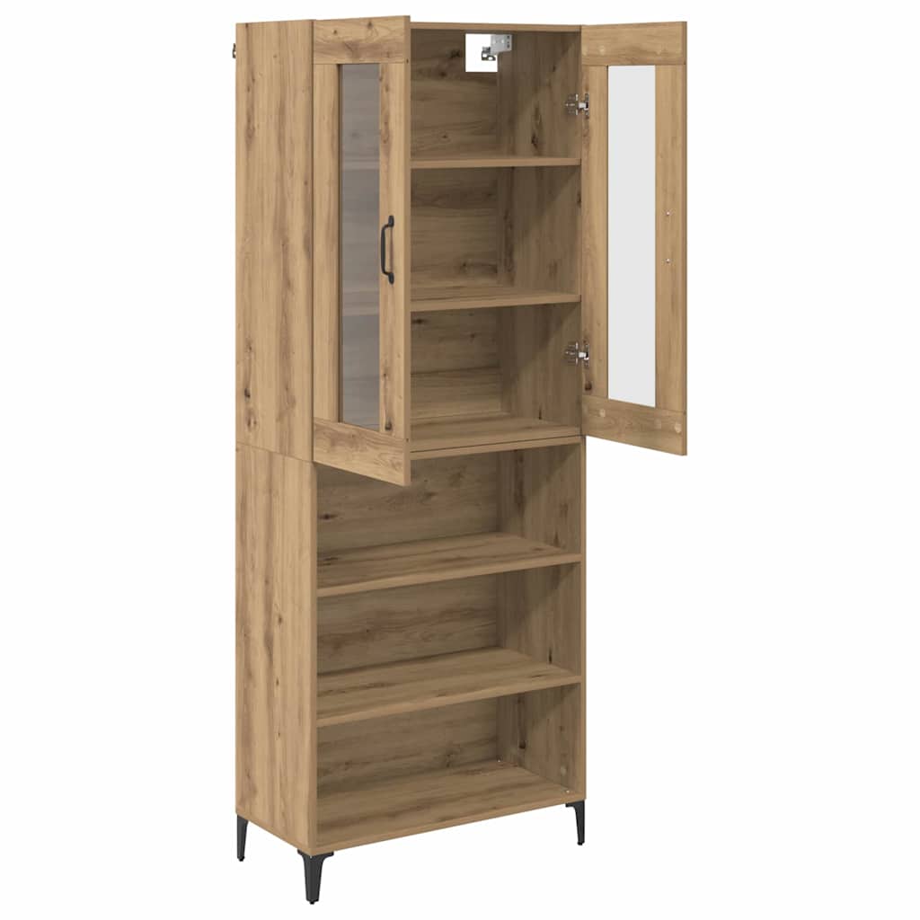 Høyskap Artisan Eik 69,5 x 34 x 180 cm Konstruert tre