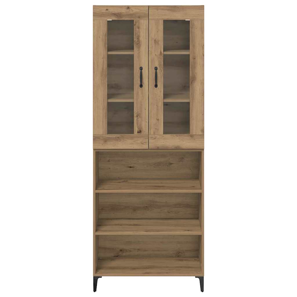 Høyskap Artisan Eik 69,5 x 34 x 180 cm Konstruert tre