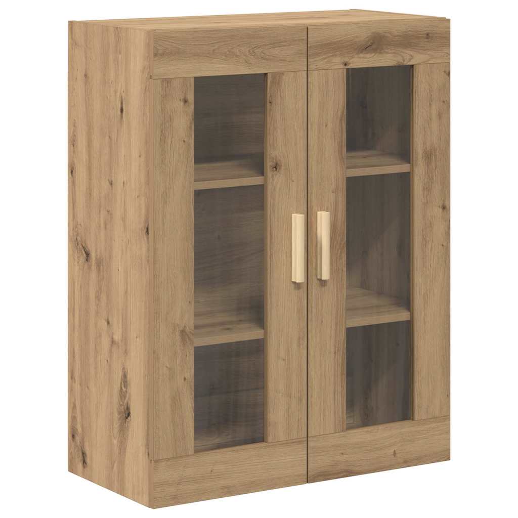 Høyskap med skuff Artisan Eik 69,5 x 34 x 180 cm Konstruert tre