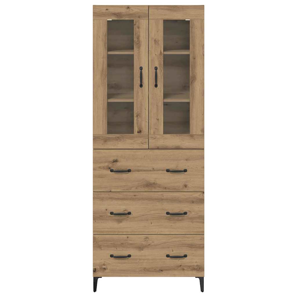 Høyskap Artisan Eik 69,5 x 34 x 180 cm Konstruert tre
