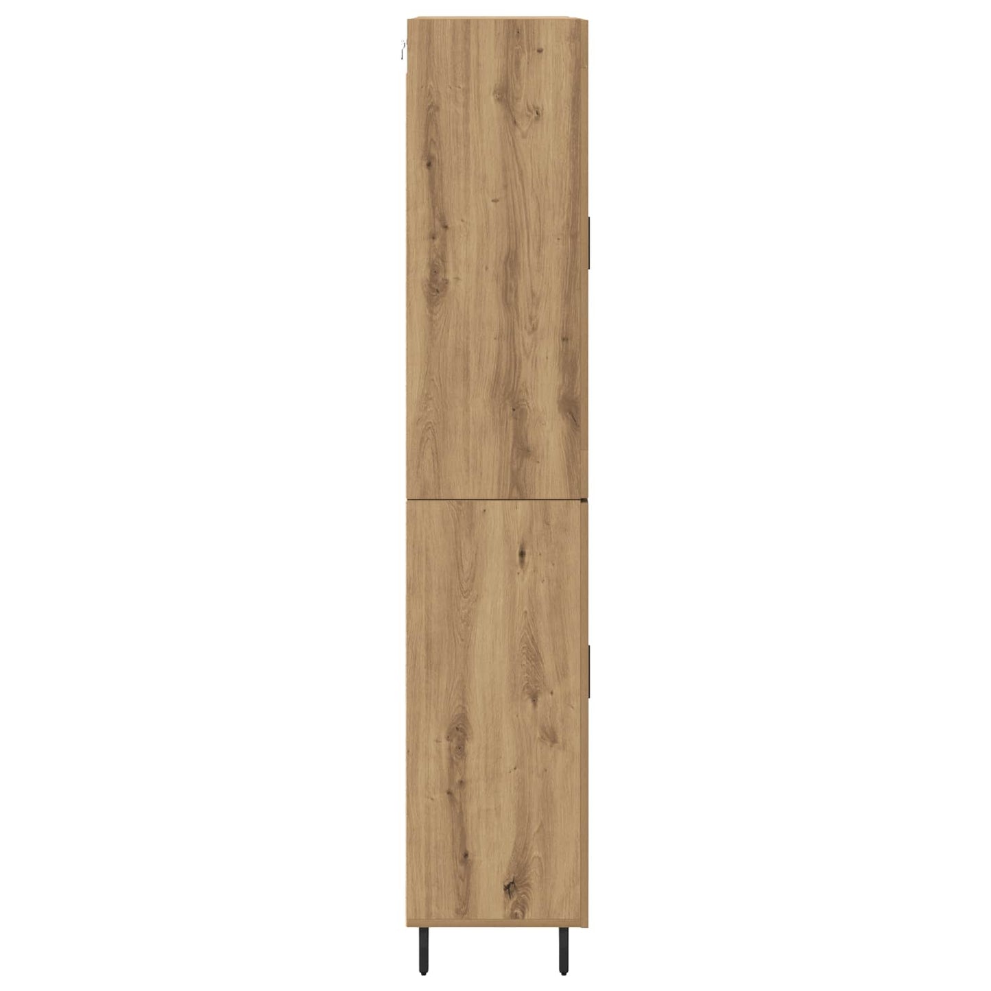 Høyskap 2 pcs Artisan Eik 69,5 x 34 x 180 cm Konstruert tre