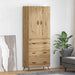 Høyskap Artisan Eik 69,5 x 34 x 180 cm Konstruert tre