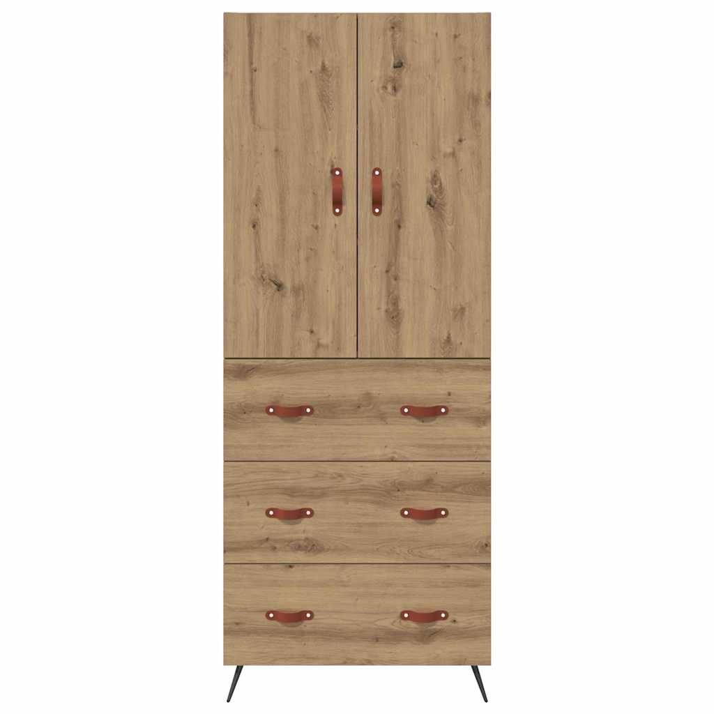 Høyskap Artisan Eik 69,5 x 34 x 180 cm Konstruert tre