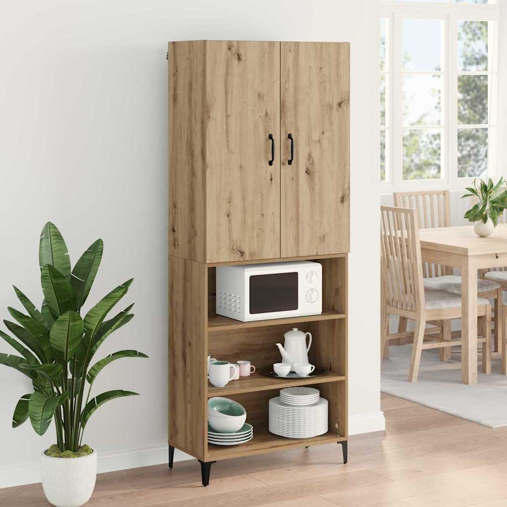 Høyskap Artisan Eik 69,5 x 34 x 180 cm Konstruert tre