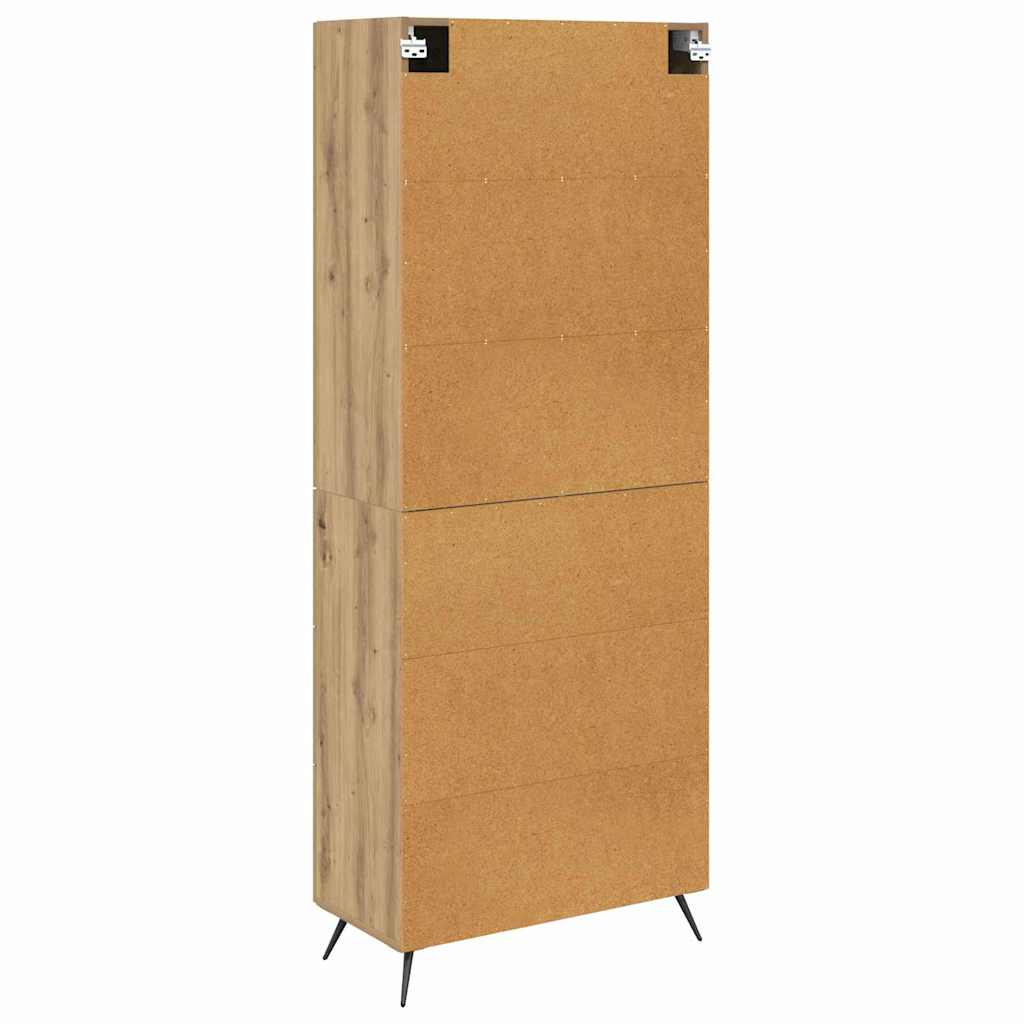 Høyskap Artisan Eik 69,5 x 34 x 180 cm Konstruert tre