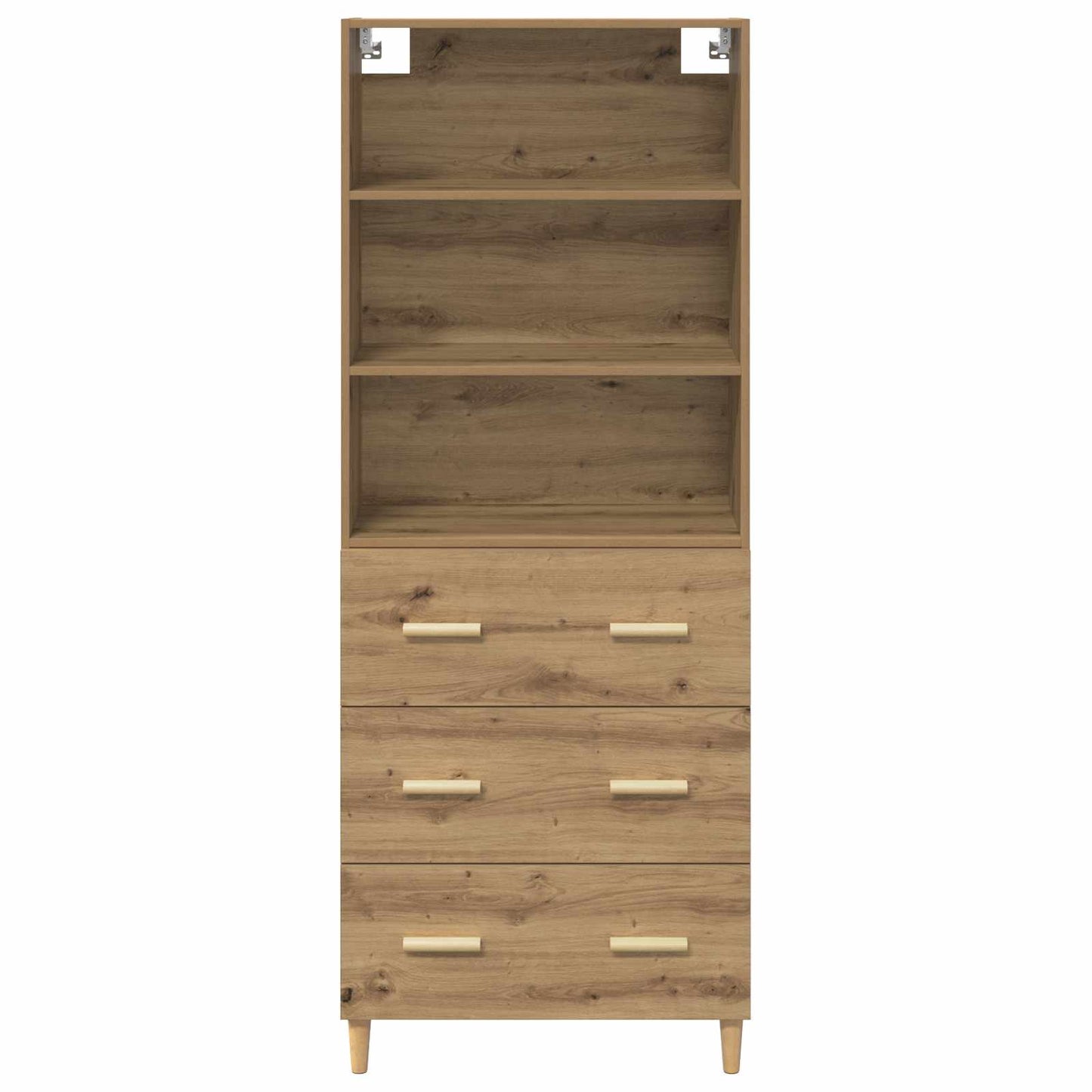 Høyskap Artisan Eik 69,5 x 32,5 x 180 cm Konstruert tre