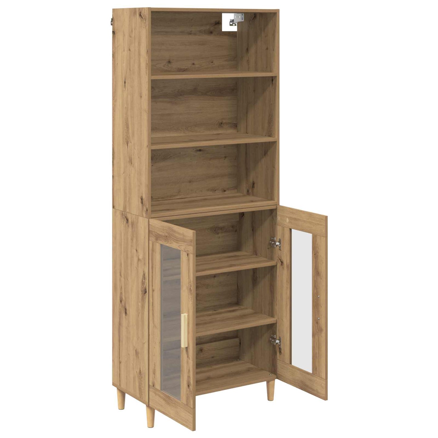 Høyskap Artisan Eik 69,5 x 32,5 x 180 cm Konstruert tre