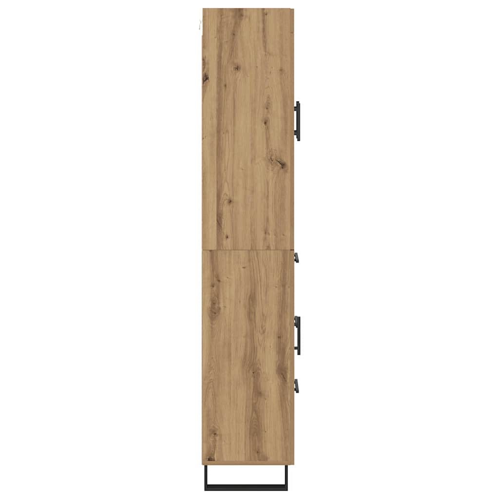 Høyskap 2 pcs Artisan Eik 69,5 x 34 x 180 cm Konstruert tre