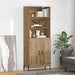 Høyskap Artisan Eik 69,5 x 32,5 x 180 cm Konstruert tre