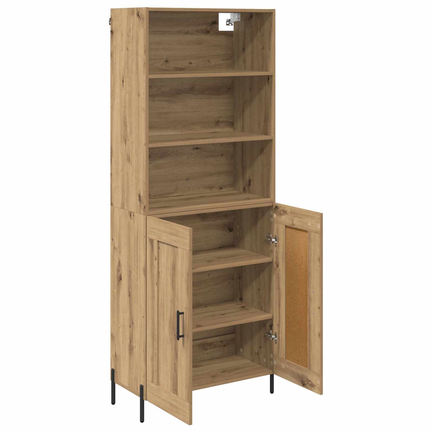 Høyskap Artisan Eik 69,5 x 32,5 x 180 cm Konstruert tre