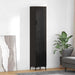 Høyskap Svart Eik 34,5 x 34 x 180 cm Konstruert tre