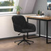 Kontorstol Svart 56 x 61,5 x 72 cm Fløyel