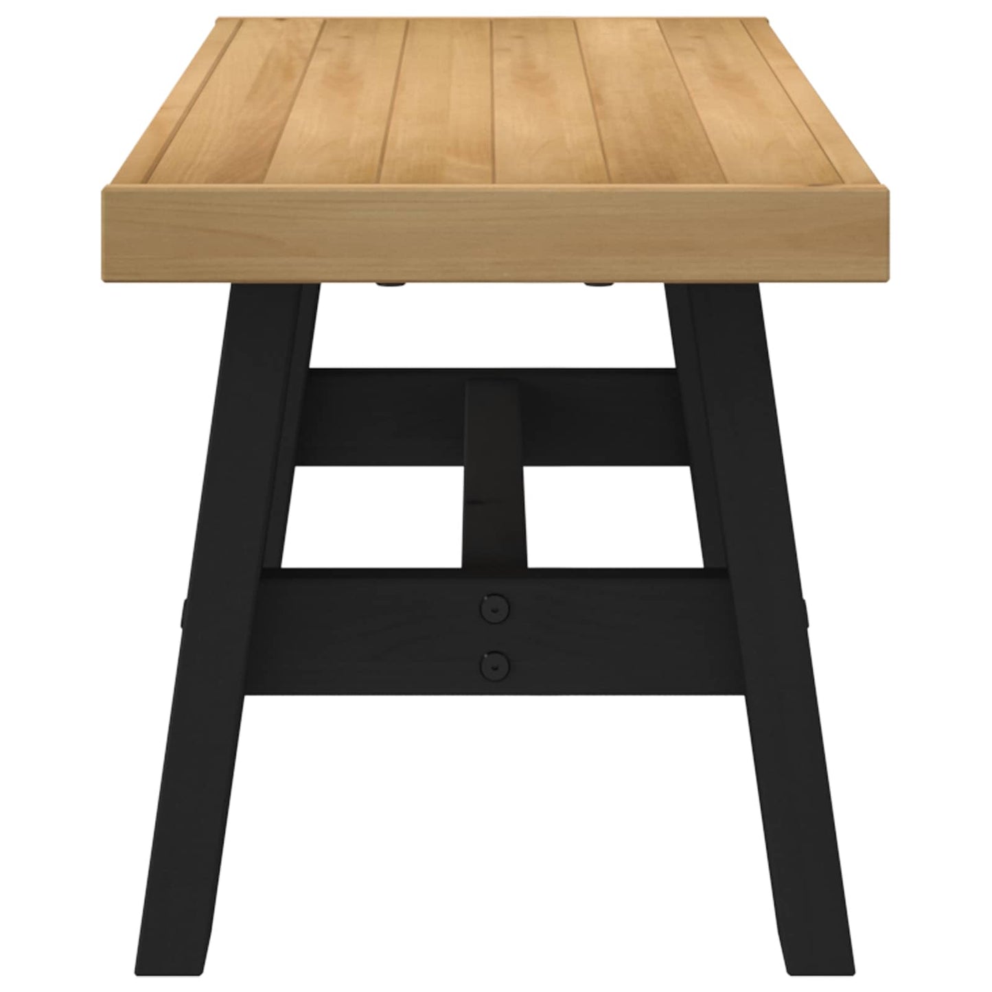 Spisebenk NOAIN 120 x 41 x 45 cm Massiv furu Naturlig