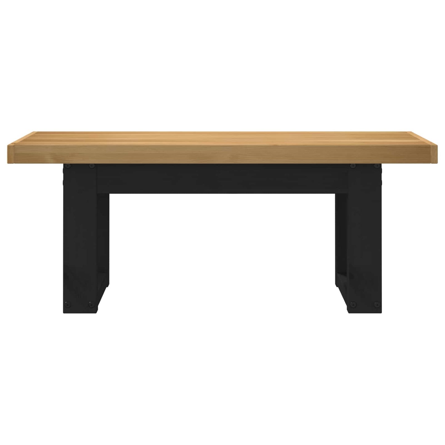 Spisebenk NOAIN 120 x 41 x 45 cm Massiv furu Naturlig