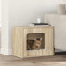 Katt Hus Sonoma 51 x 30 x 42,5 cm Konstruert tre