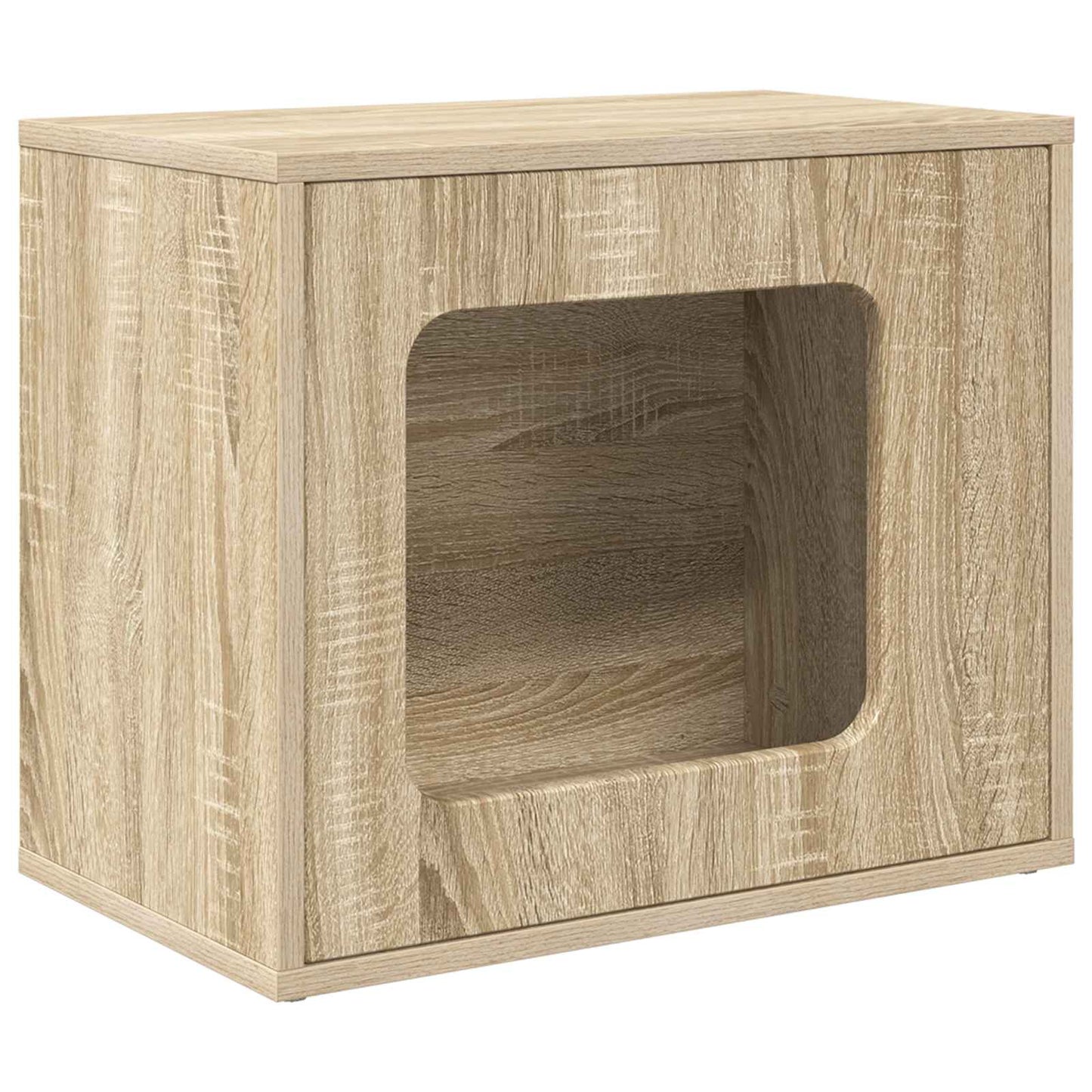 Katt Hus Sonoma 51 x 30 x 42,5 cm Konstruert tre