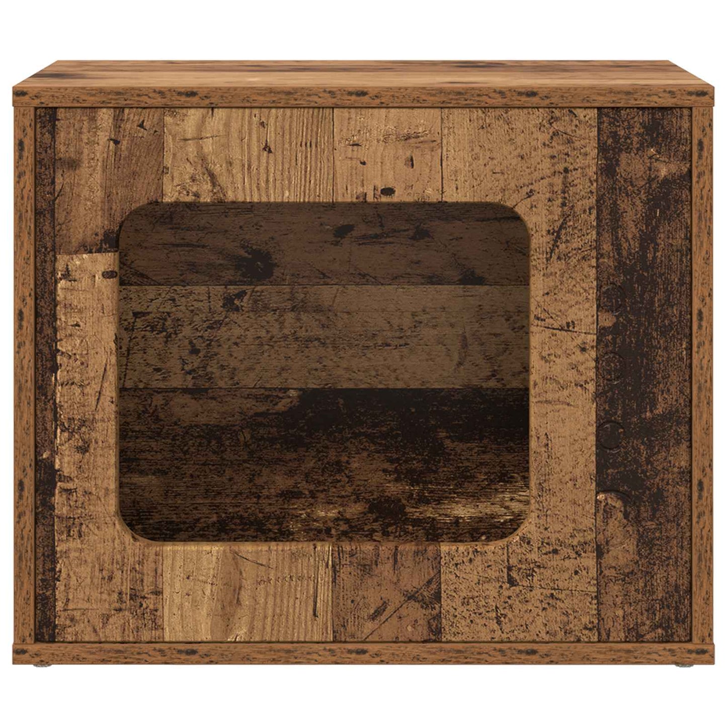 Katt Hus Gammelt tre 51 x 30 x 42,5 cm Konstruert tre