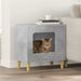 Katt Hus Betong 51 x 30 x 52 cm Konstruert tre