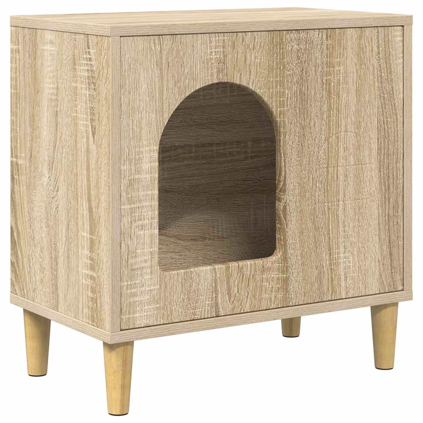 Katt Hus Sonoma 51 x 30 x 52 cm Konstruert tre