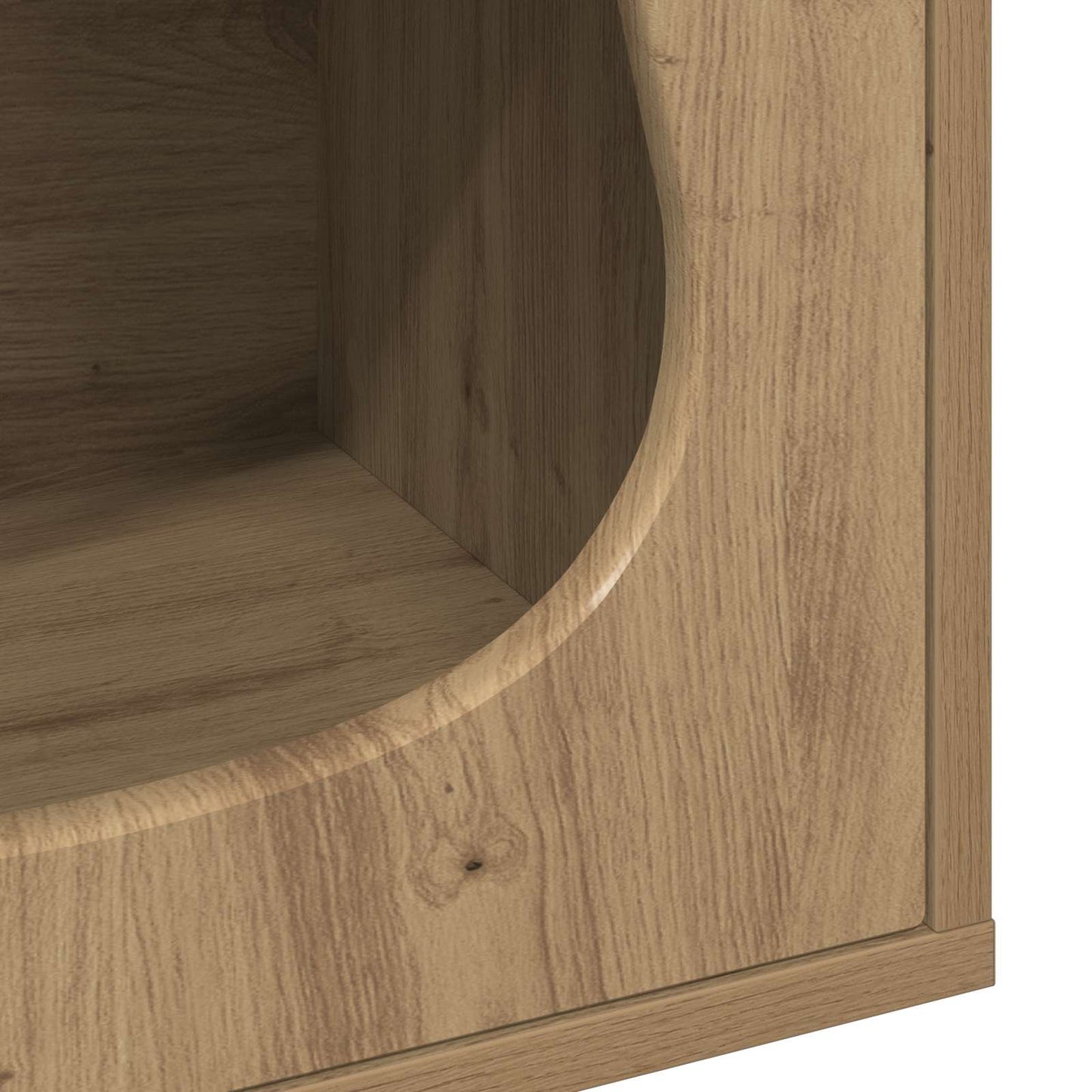 Katt Hus Artisan eik 42,5 x 40 x 53,5 cm Konstruert tre