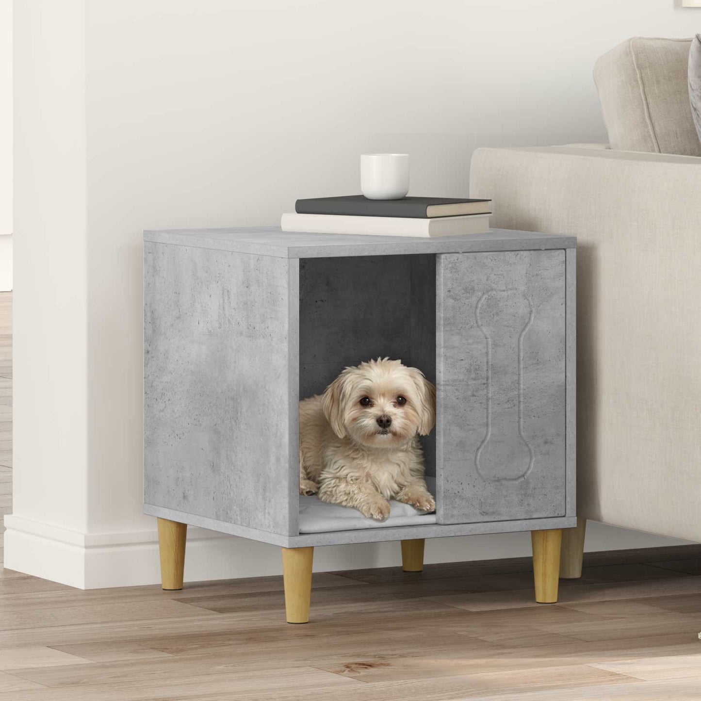 Hundehus Betong 44 x 42 x 49 cm Konstruert tre