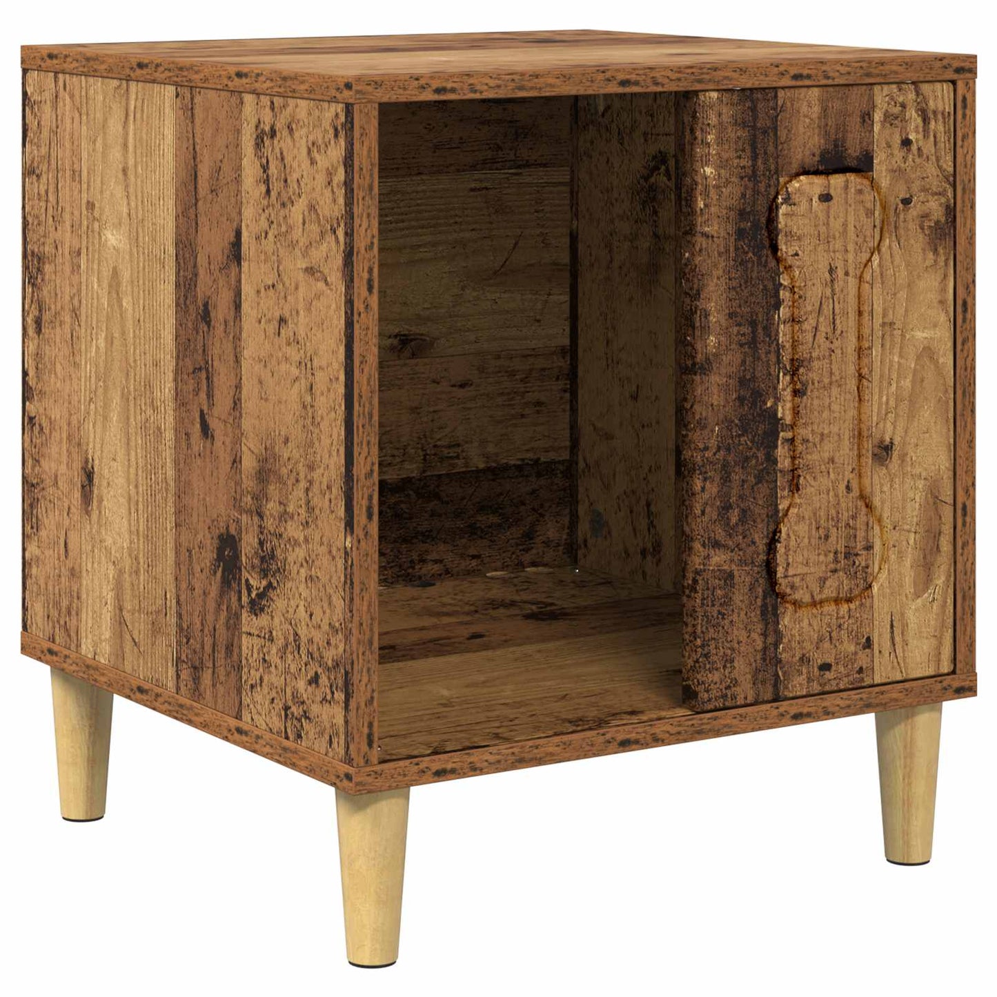 Hundehus Gammelt tre 44 x 42 x 49 cm Konstruert tre