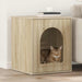 Katt Hus Sonoma 53 x 52 x 62 cm Konstruert tre