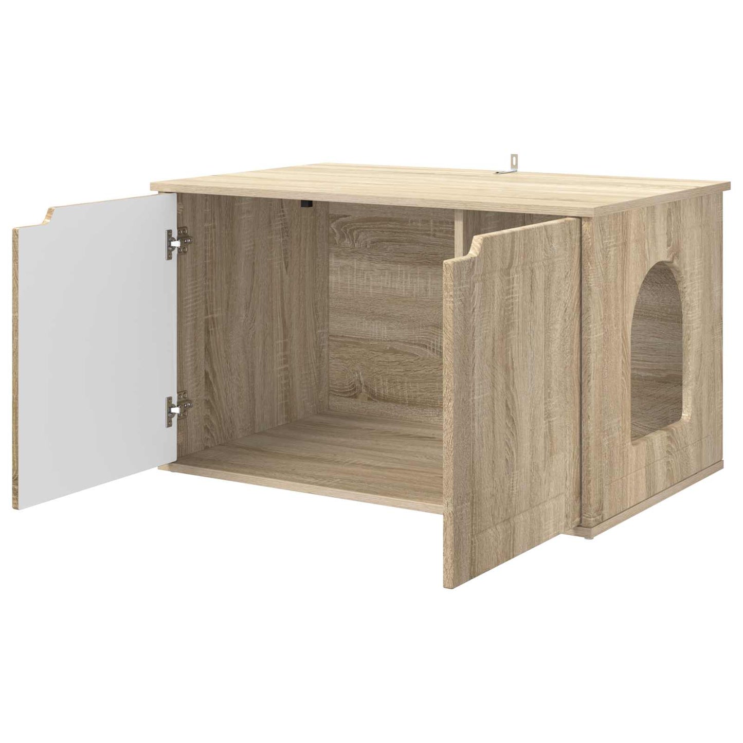 Katt Hus Sonoma 85 x 55 x 50,5 cm Konstruert tre