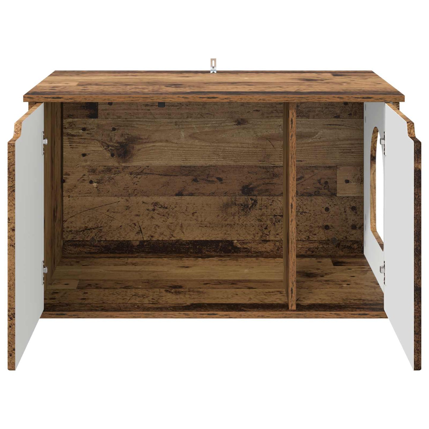 Katt Hus Gammelt tre 85 x 55 x 50,5 cm Konstruert tre