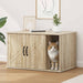 Katt Hus Sonoma 85 x 55 x 50 cm Konstruert tre