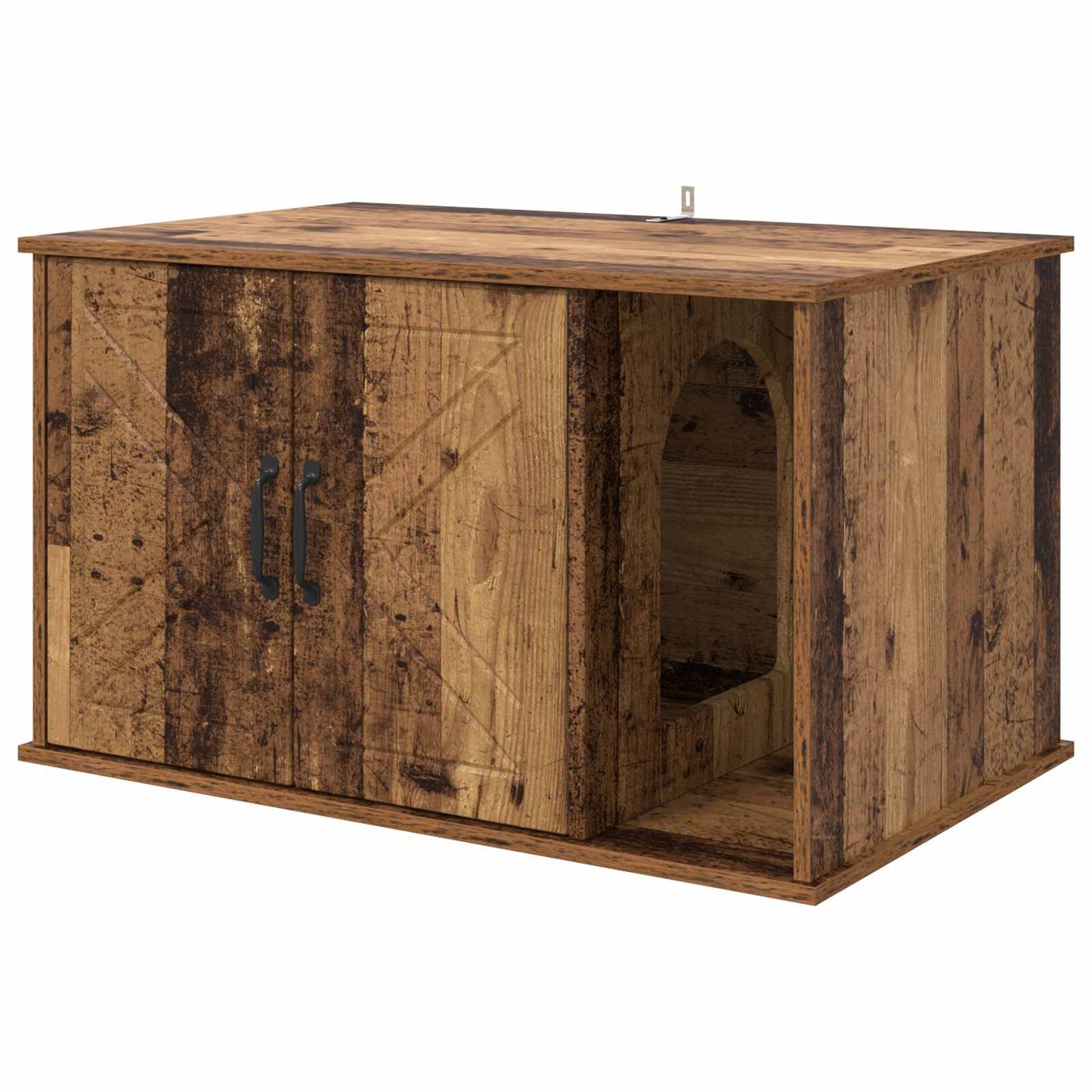 Katt Hus Gammelt tre 85 x 55 x 50 cm Konstruert tre