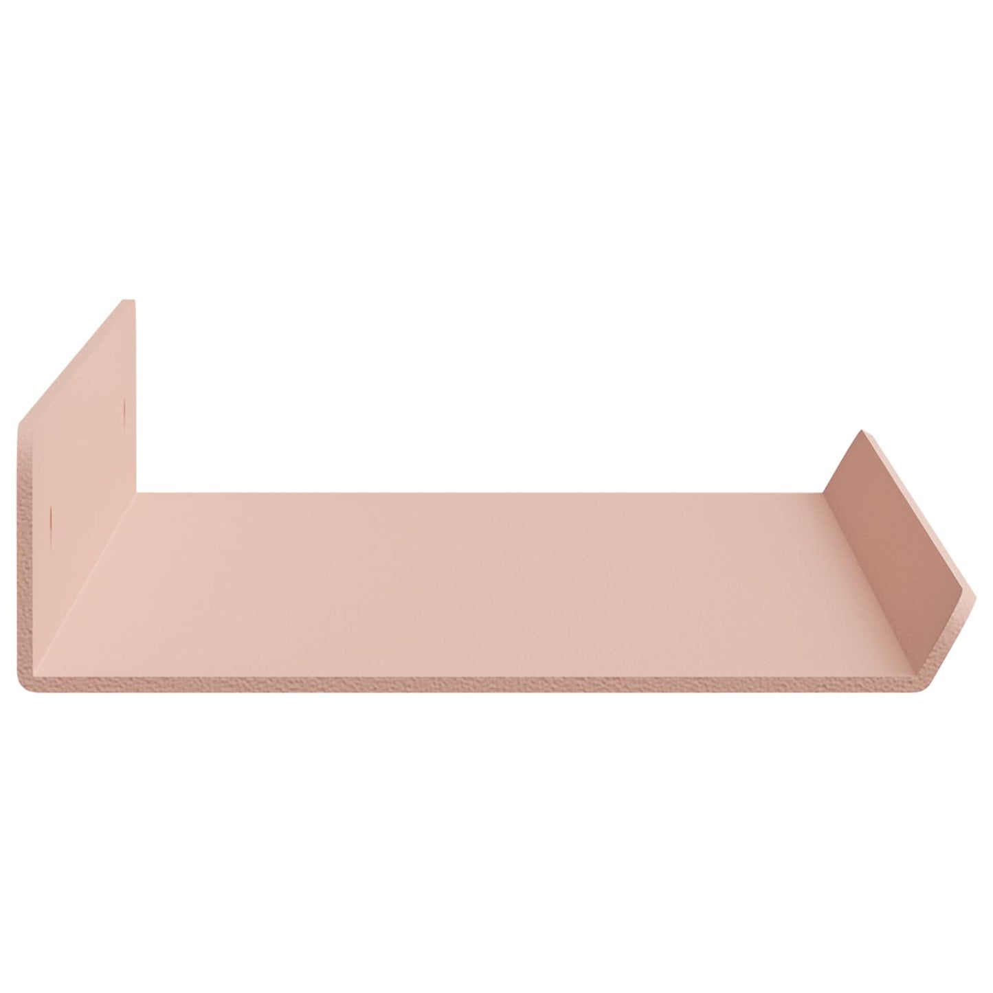 Vegghylle med hylle Veggmontert 3 pcs Rosa 40 x 9 x 2,5 cm vidaXL