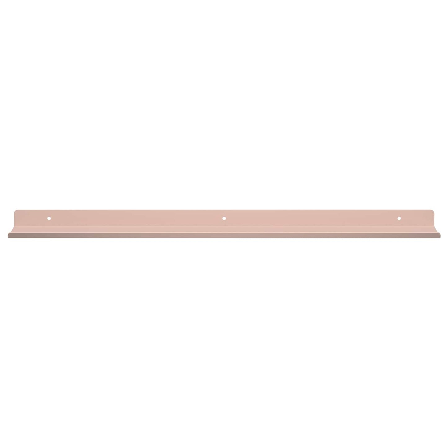 Vegghylle med hylle Veggmontert 2 pcs Rosa 60 x 9 x 2,5 cm vidaXL