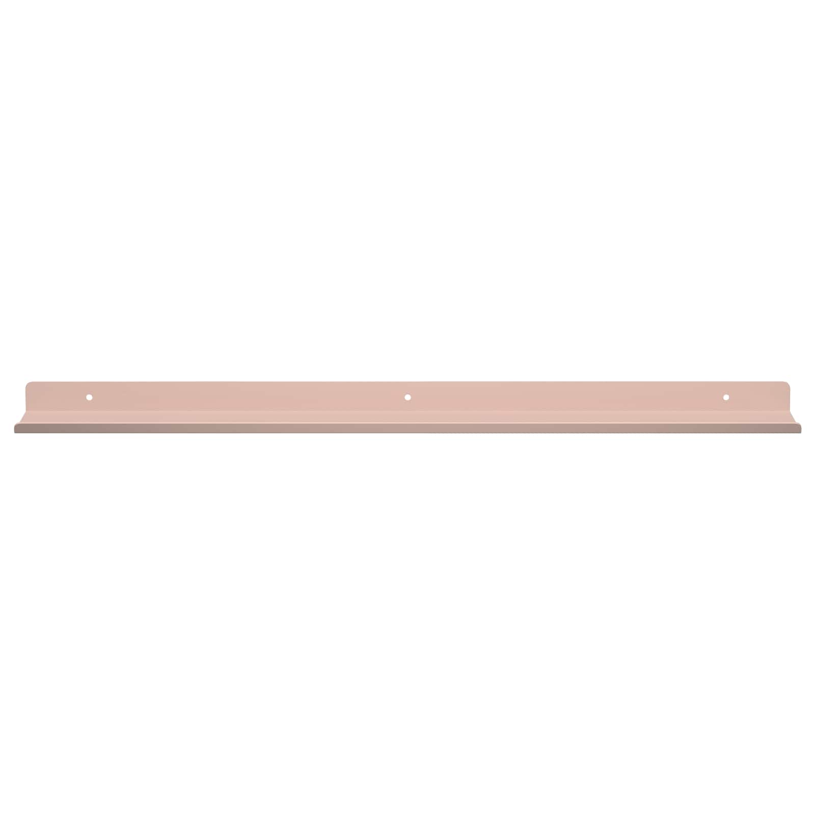Vegghylle med hylle Veggmontert 2 pcs Rosa 60 x 9 x 2,5 cm vidaXL