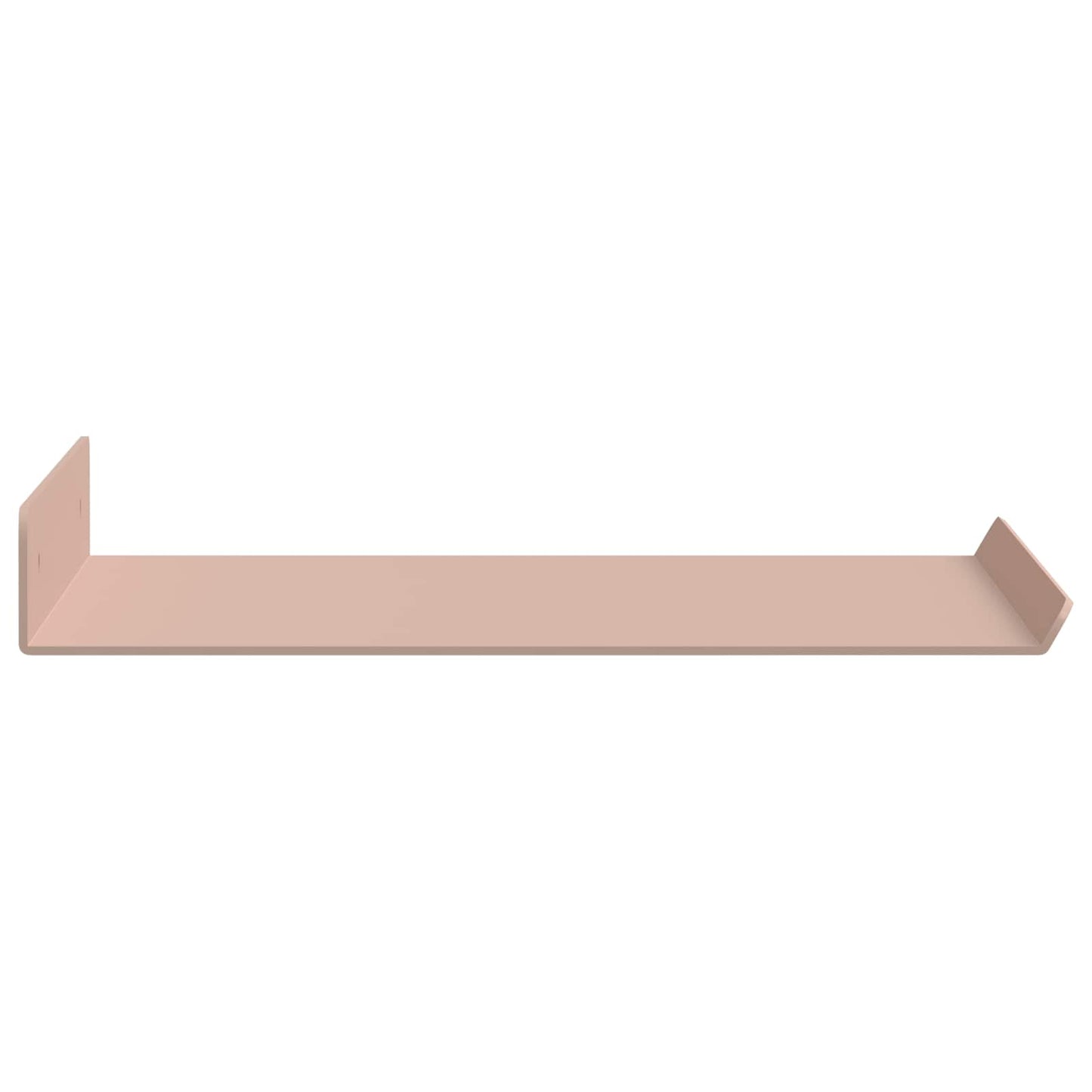 Vegghylle med hylle Veggmontert 4 pcs Rosa 30 x 18 x 2,5 cm vidaXL